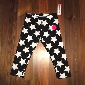 Total Girl Capri Star Leggings